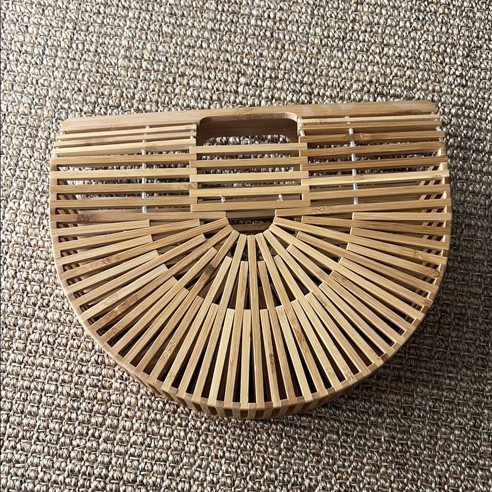 Stylish Bamboo Handbag - image 1